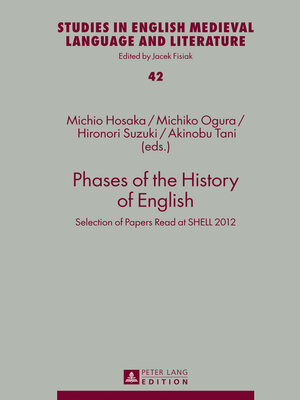 cover image of Phases of the History of English